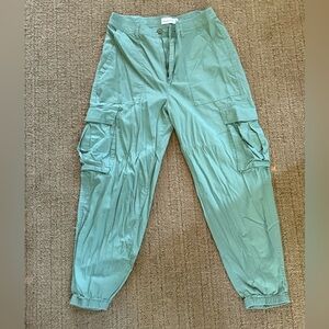 Abercrombie & Fitch Sage Green Casual jogger pants